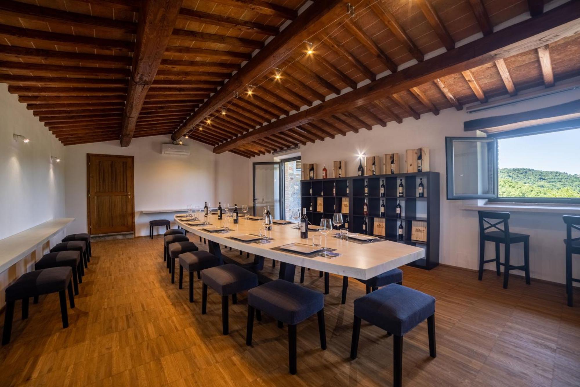 ラッダ・イン・キアンティ Fattoria Poggerino Bed & Breakfast エクステリア 写真