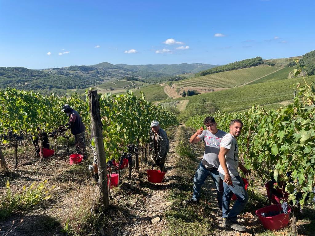 ラッダ・イン・キアンティ Fattoria Poggerino Bed & Breakfast エクステリア 写真